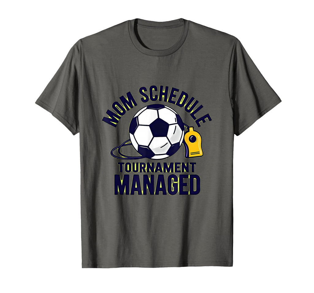 Soccer Mom Schedule Tournament T-Shirt - Aesthetic Graphic for Adults