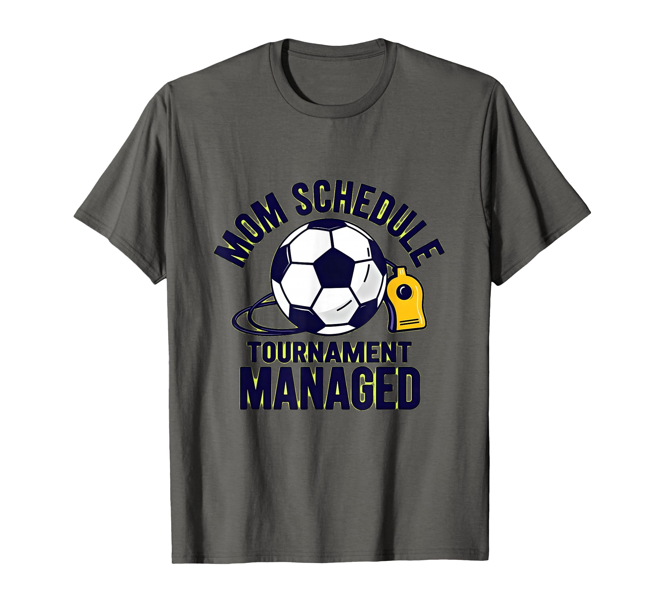 Soccer Mom Schedule Tournament T-Shirt - Aesthetic Graphic for Adults