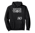 Soccer Mom Jersey Number 80 Favorite Hoodie - Custom Art Print for Adults