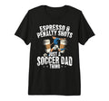 Soccer Dad Thing Coffee Lover Tri Blend T-Shirt - Novelty Apparel Men Women