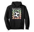 Soccer Aunt Sports Lover Player Matching Hoodie - Custom Art Print Unisex