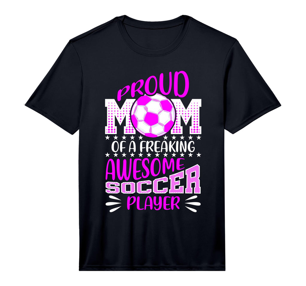 Mens Soccer Mom Soccer Player Mother T-Shirt - Unique Graphic Men Women