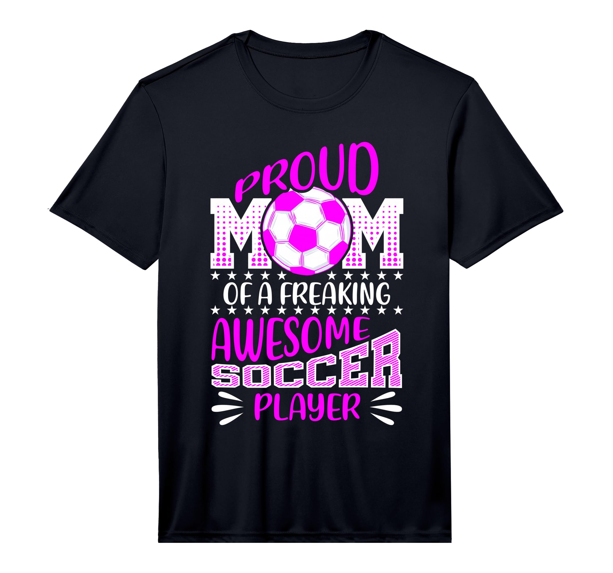 Mens Soccer Mom Soccer Player Mother T-Shirt - Unique Graphic Men Women