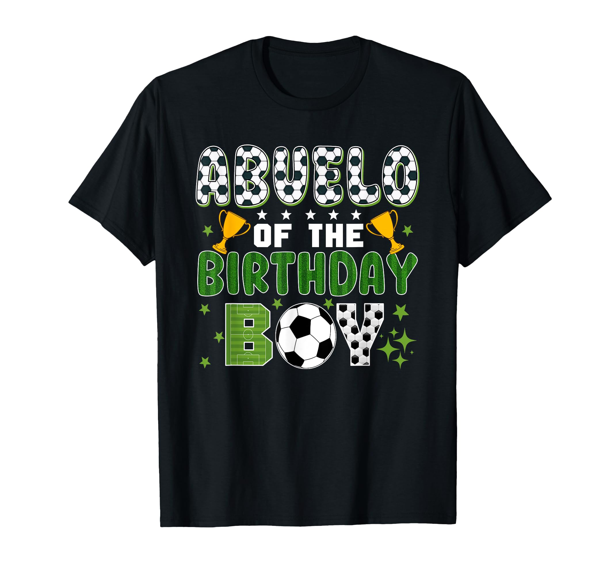 Abuelo Birthday Soccer Group Family T-Shirt - Fun Novelty Design Men Women