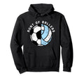 Aunt Ballers Funny Soccer Volleyball Aunt Hoodie - Unique Graphic Men Women