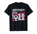 11 Year Old Birthday Soccer Party T-Shirt - Fun Novelty Design for Adults