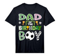 Dad Birthday Soccer Player Game Day T-Shirt - Casual Everyday Wear Unisex
