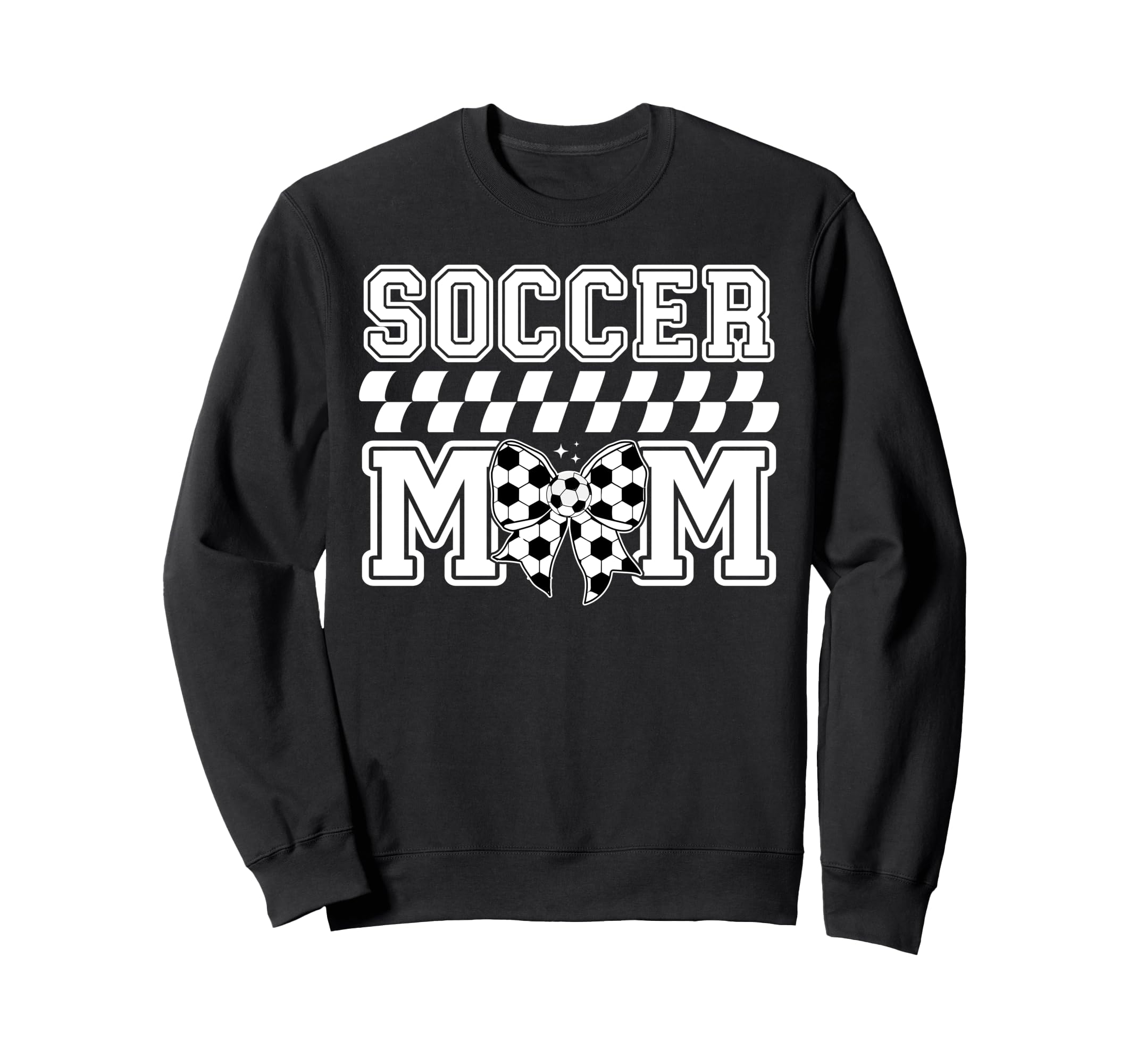 Soccer Mom Soccer Player Mama Coquette Sweatshirt - Novelty Apparel Unisex