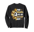 This Mimi Loves Her Soccer Soccer Sweatshirt - Trendy Graphic Unisex
