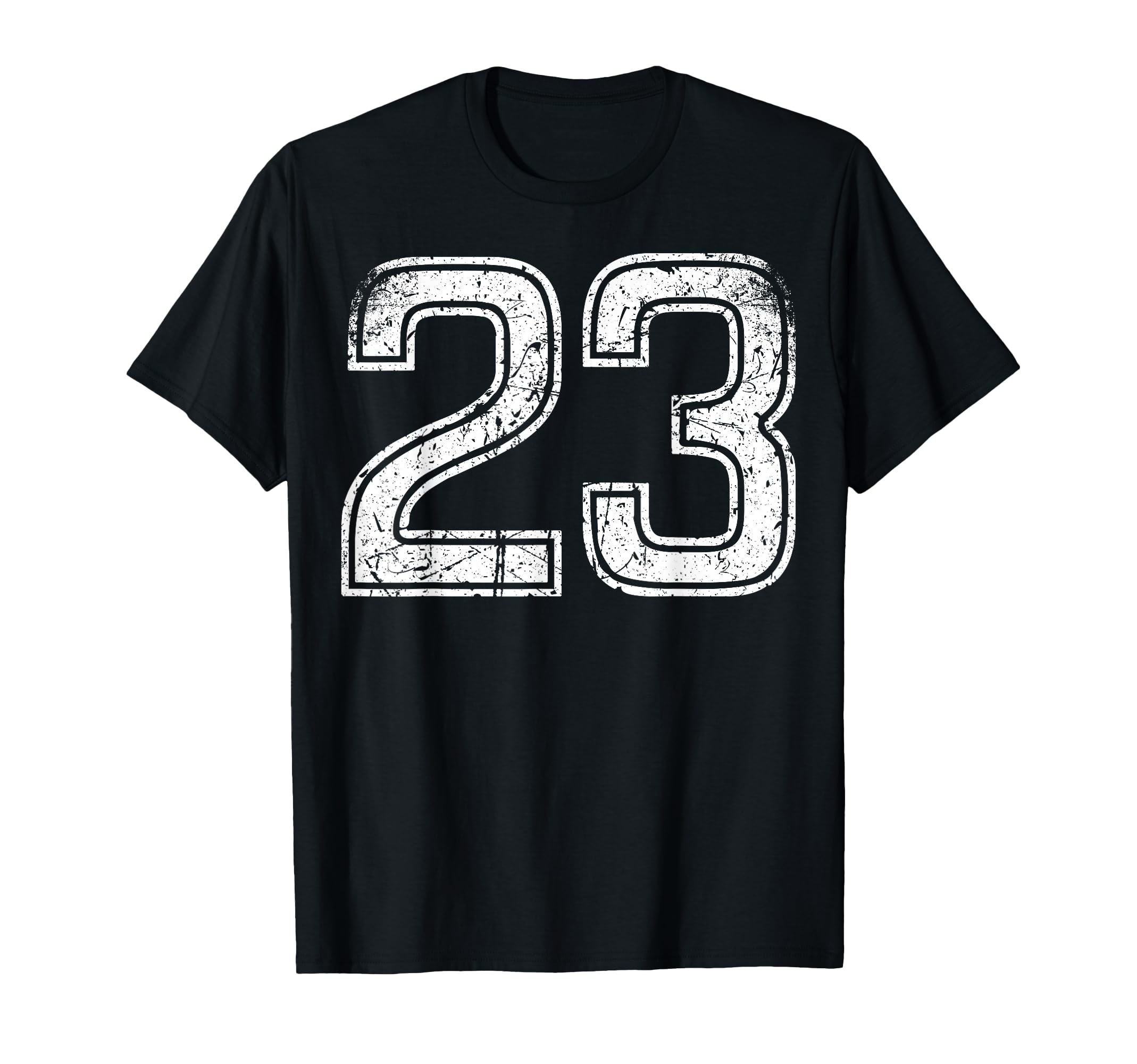 Sports Team Number 23 T-Shirt - Trendy Graphic Men Women