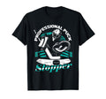 Goalie Puck Goalkeeper Ice Hockey T-Shirt - Casual Everyday Wear Unisex
