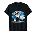 Dabbing Ball Soccer Argentina Flag T-Shirt - Aesthetic Graphic Unisex