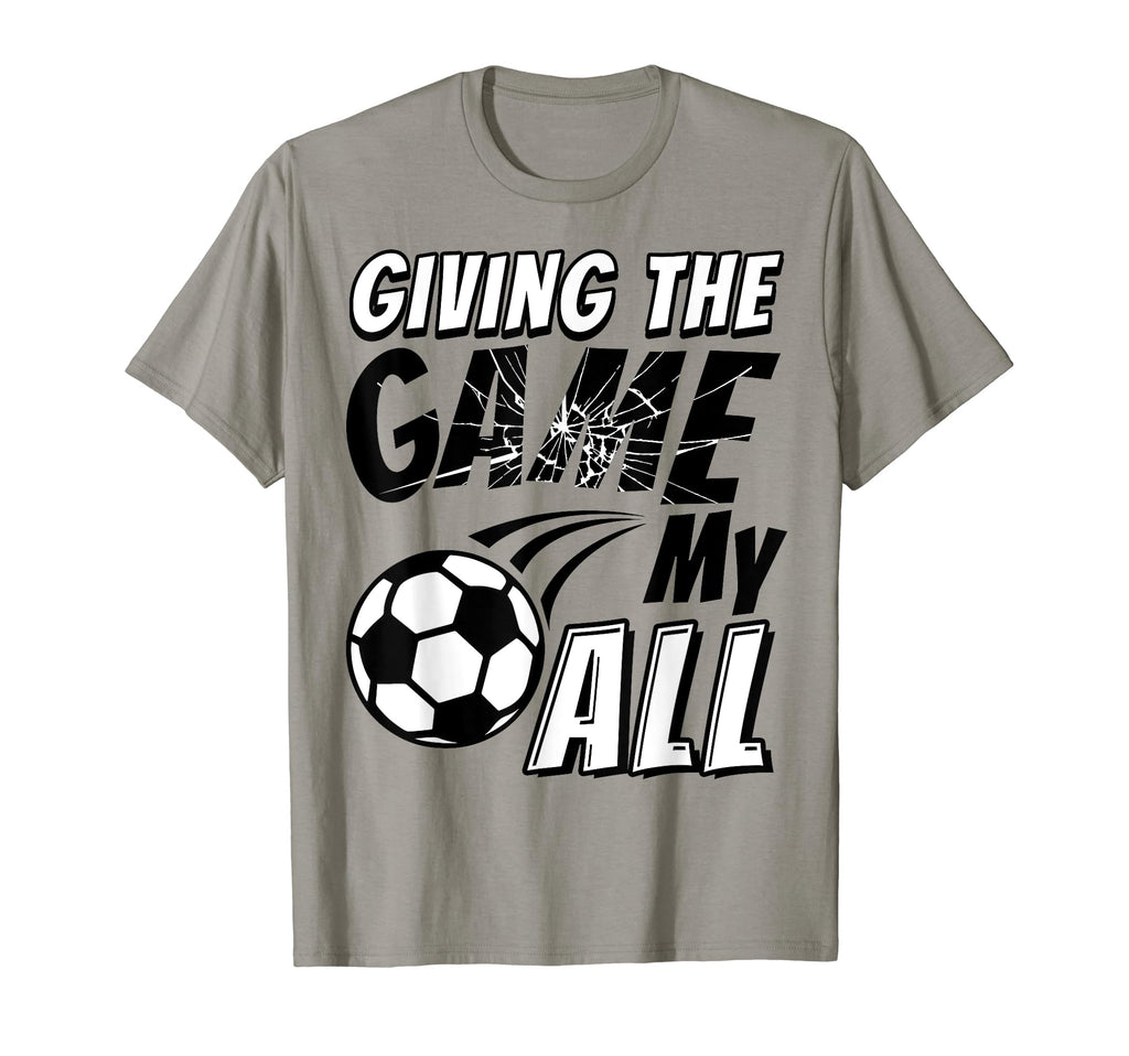 Motivational Soccer Game Appreciation T-Shirt - Custom Art Print Men Women