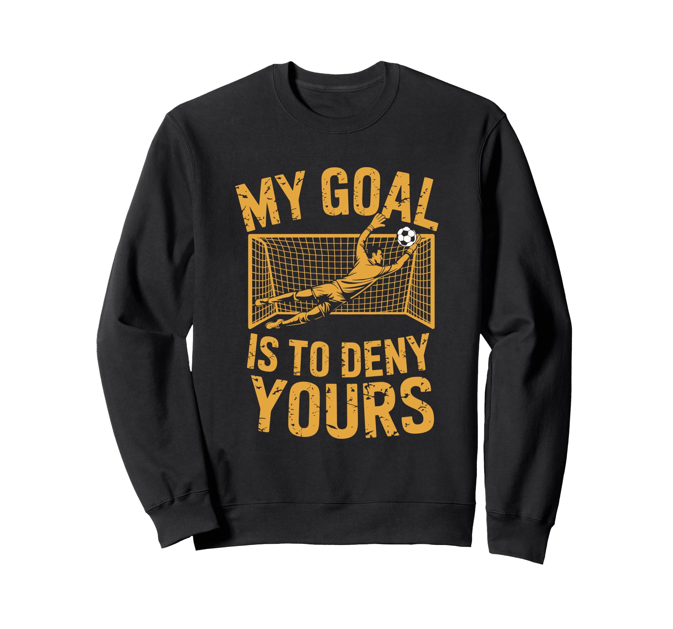 Coach Soccer Player Goal Keeper Team Sweatshirt - Graphic Print Men Women