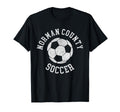 Norman County Soccer Distressed 90S T-Shirt - Trendy Graphic Men Women
