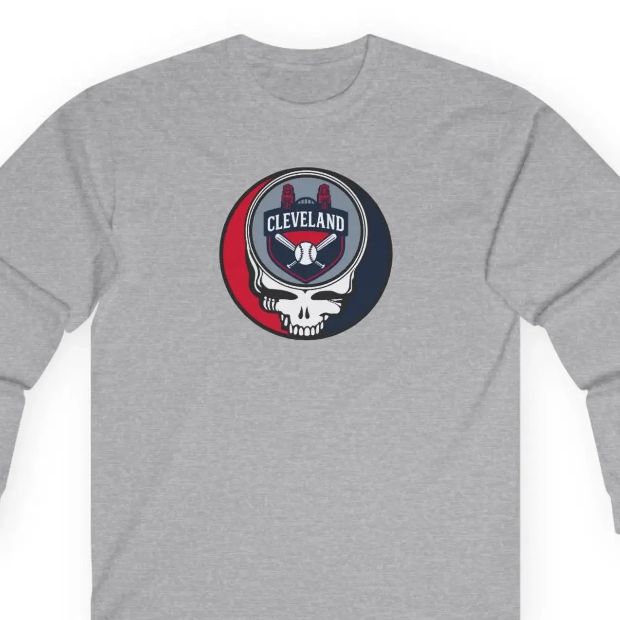 Cleveland Guardians Original Stealie Long Sleeve T-Shirt