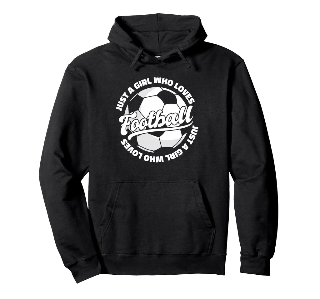 Just Who Loves Football Player Soccer Gift Hoodie - Trendy Graphic Unisex