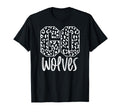 Wolves Team Mascot School Spirit Game T-Shirt - Trendy Graphic for Adults