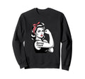 Female Soccer Coach Rosie Sweatshirt - Aesthetic Graphic for Adults