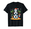 July Summer Soccer Snowman Funny T-Shirt - Aesthetic Graphic Unisex