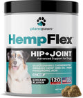 HempFlex - Glucosamine Chondroitin for Dogs - Hemp Oil for Dogs - Safe Dog Joint Supplement for All Breeds - 120 Mobility Hemp Dog Treats - Hip & Joint Support for Dogs - Joint Supplement for Dogs