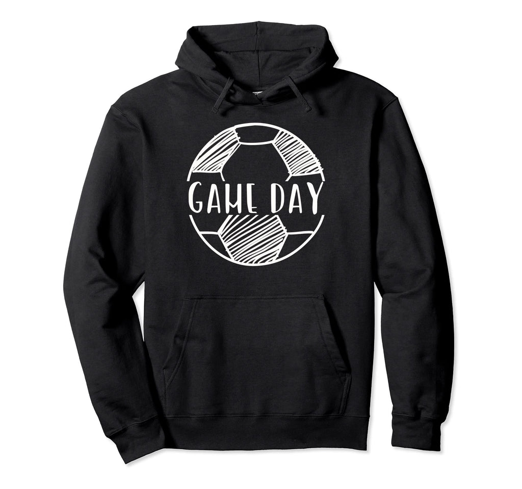 Soccer Game Day Sports Love Soccer Hoodie - Aesthetic Graphic Unisex