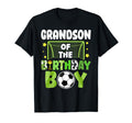 Soccer Grandson Birthday Party Family T-Shirt - Fun Novelty Design Unisex