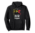 Belgium Football Game Player Soccer Fan Hoodie - Graphic Print Unisex