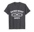 Sacred Heart Knights Soccer Ball T-Shirt - Aesthetic Graphic Men Women