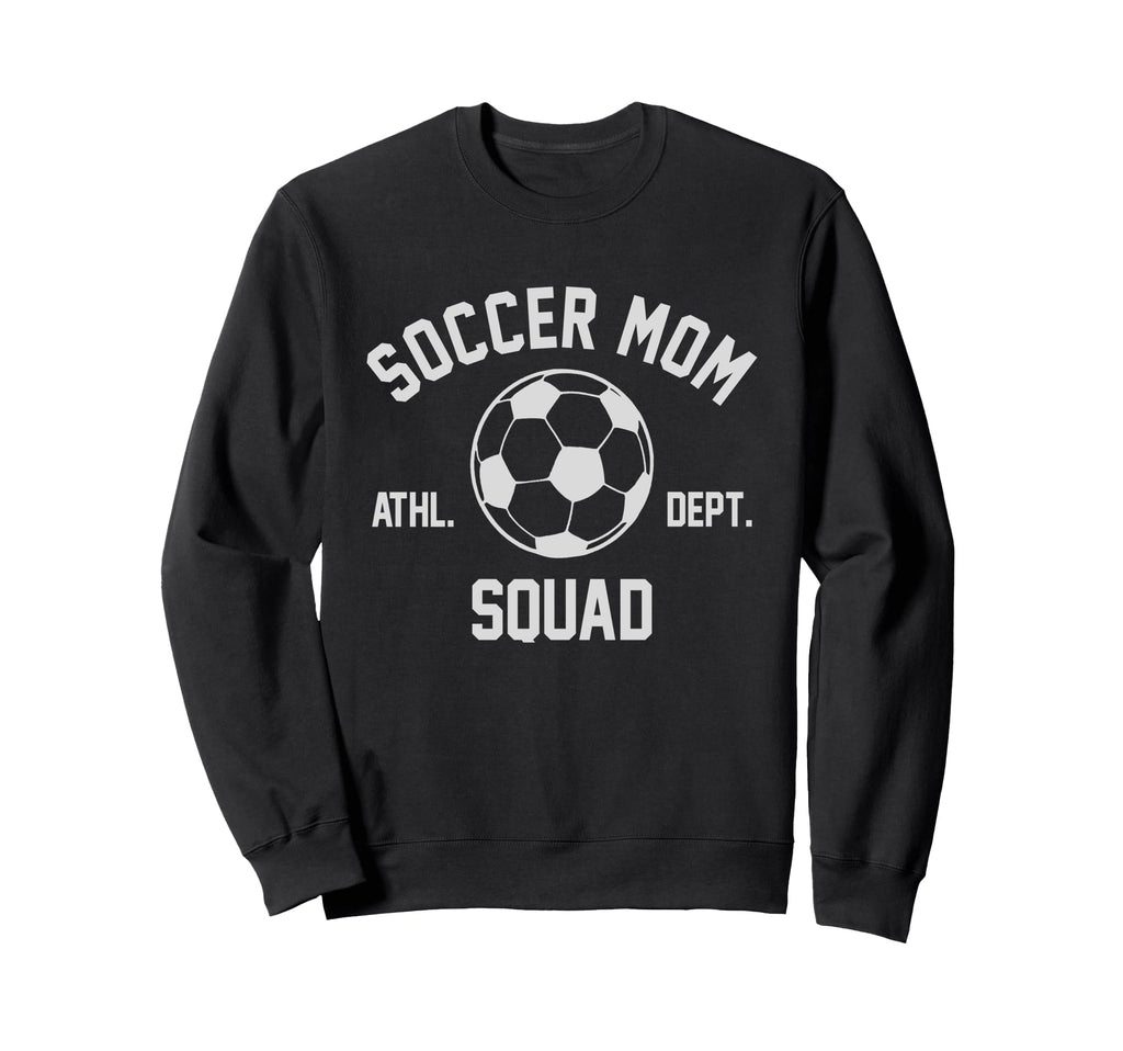 Soccer Mom Squad Gifts Hoodie - Graphic Print Unisex