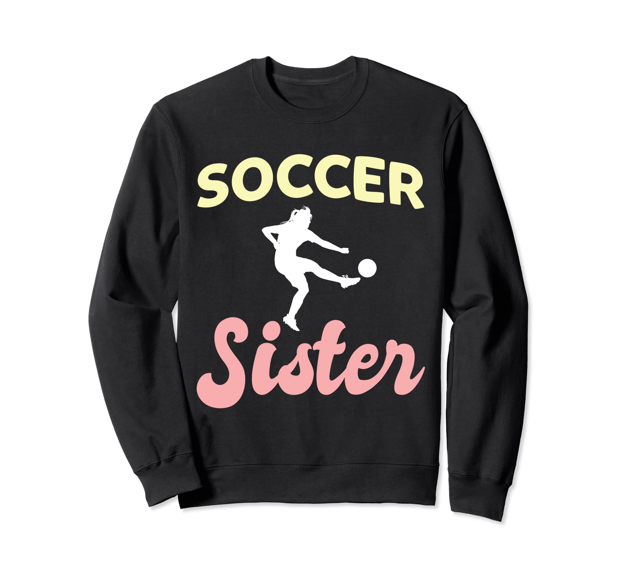 Soccer Sister Goalkeeper Soccer Sweatshirt - Custom Art Print Unisex