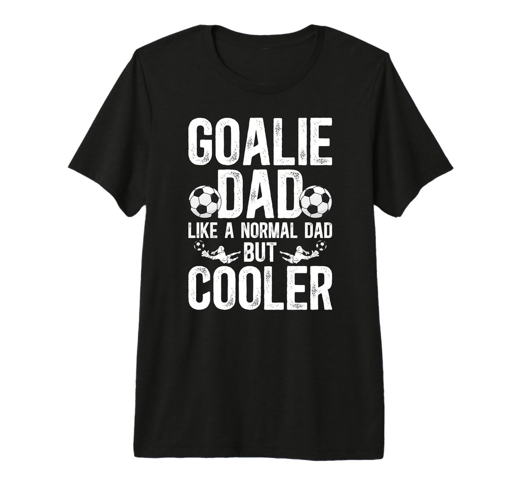 Mens Soccer Goalie Dad Soccer Goalkeeper T-Shirt - Minimalist Print Unisex