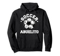 Soccer Abuelito Soccer Ball Hoodie - Aesthetic Graphic for Adults