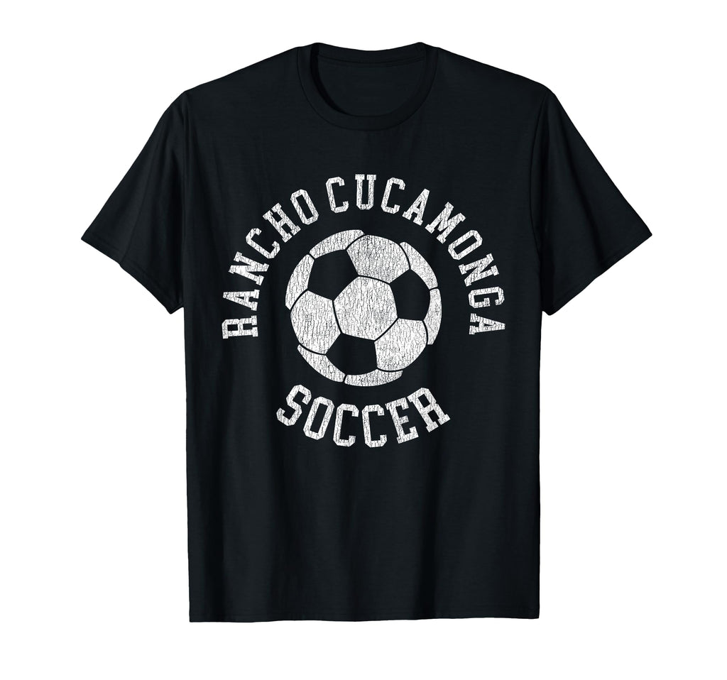 Rancho Cucamonga Soccer Distressed T-Shirt - Streetwear Style for Adults