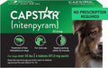 CAPSTAR Oral Flea Treatment for Dogs, Fast Acting Tablets Start Killing Fleas in 30 Minutes, Medium & Large Dogs (Over 25 lbs), 6 Doses