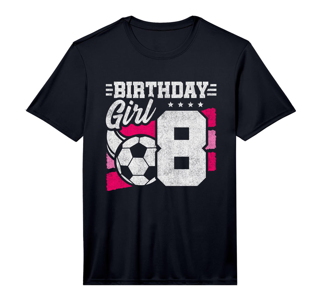8 Year Old Soccer Birthday 8Th T-Shirt - Casual Everyday Wear Men Women