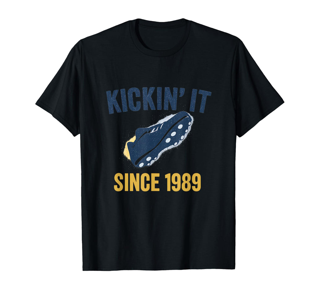 Kickin It Since 1984 Soccer Fan T-Shirt - Streetwear Style Men Women