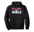 Soccer Fans Soccer Moms Be Goals Soccer Hoodie - Aesthetic Graphic Unisex