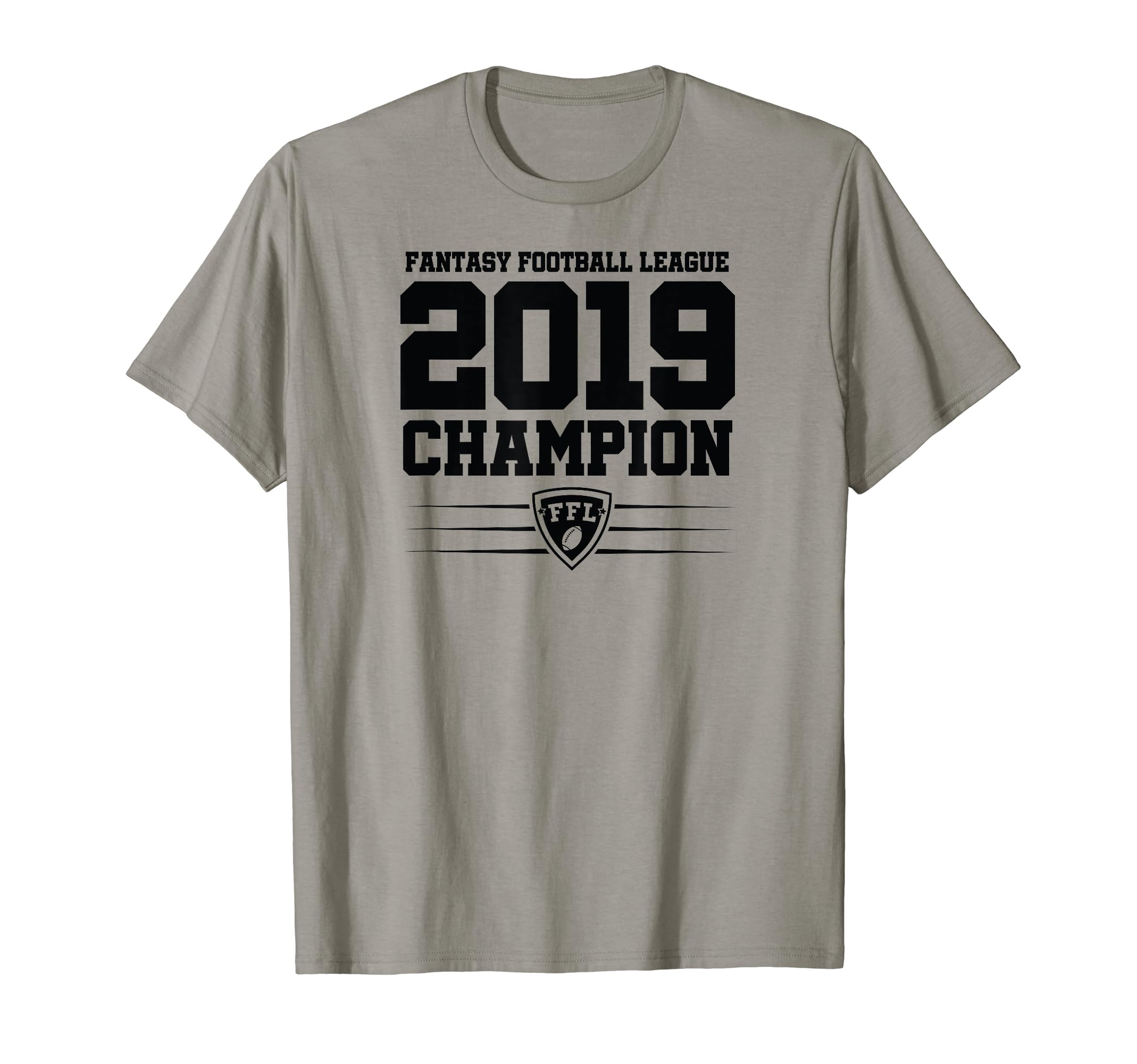 Fantasy Football League 2019 T-Shirt - Streetwear Style for Adults