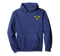 Sweden Hockey Distressed Soccer Sverige Hoodie - Trendy Graphic for Adults