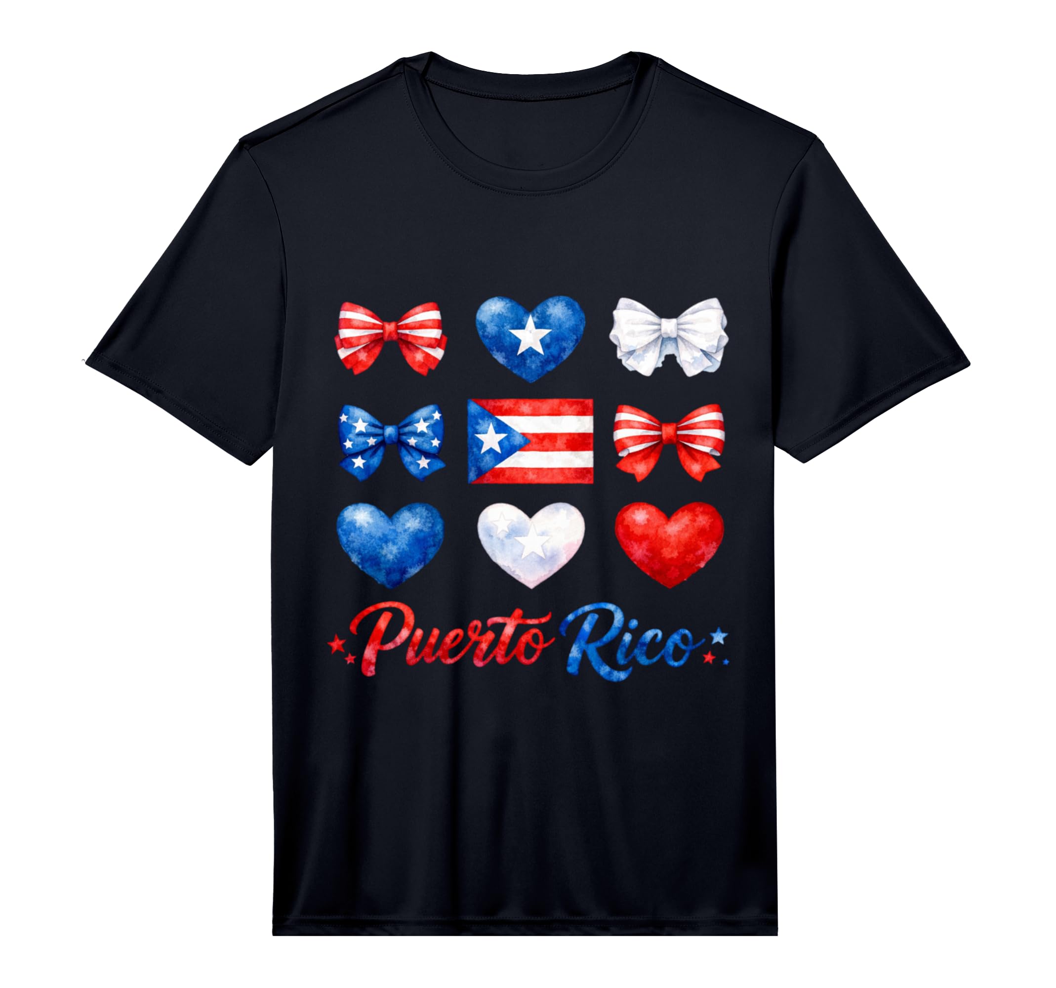 Puerto Rico Flag Soccer Lovers T-Shirt - Streetwear Style for Adults