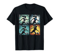 Soccer Pop Art Female Soccer Player T-Shirt - Custom Art Print Men Women