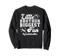 Little Brother Soccer Goalie Brother Sweatshirt - Custom Art Print Unisex