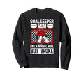 Hockey Goalkeeper Mom Definition Mom Sweatshirt - Custom Art Print Unisex