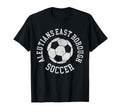 Aleutians East Borough Soccer Distressed T-Shirt - Graphic Print Men Women