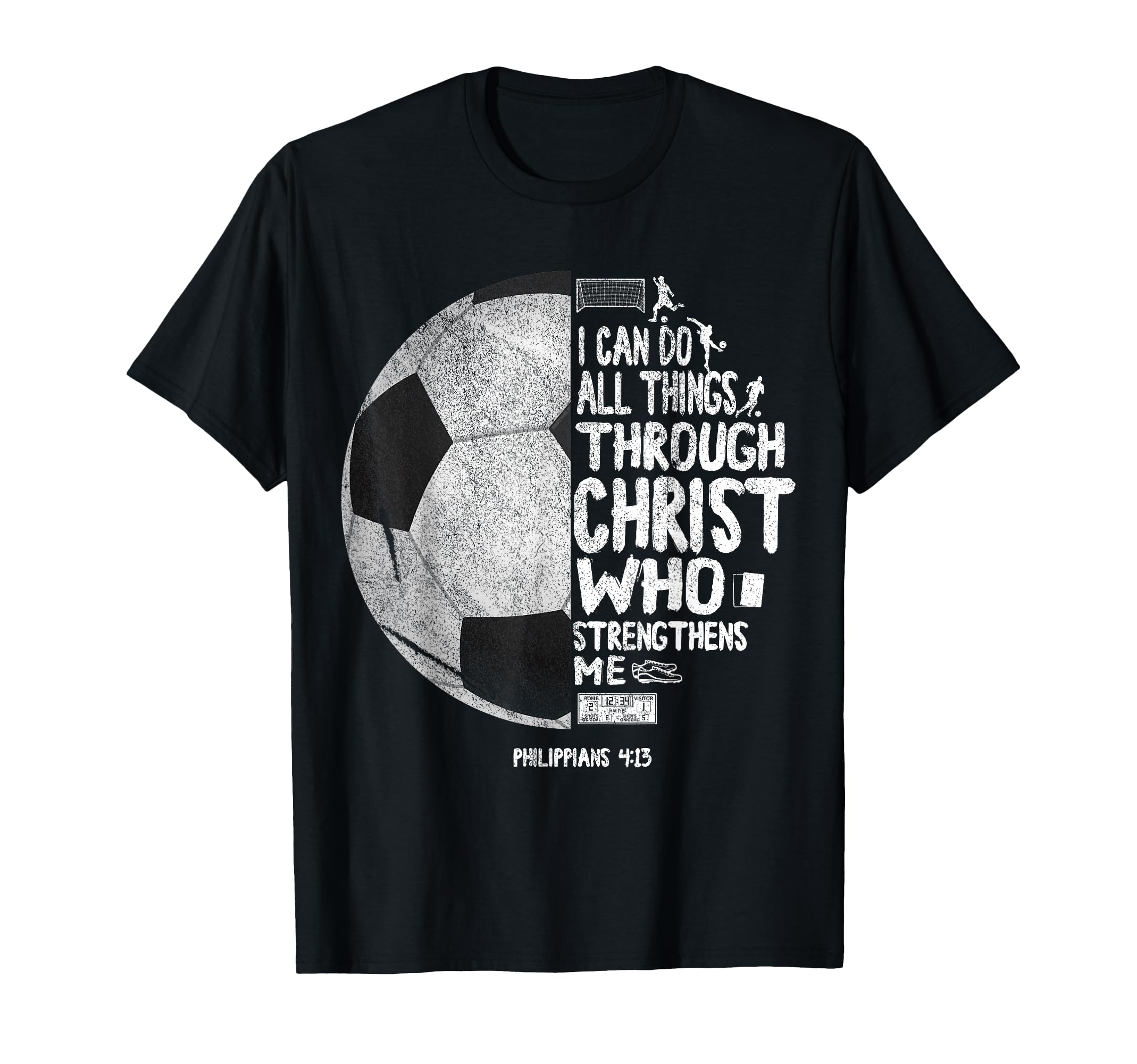 I Can Do All Things Through Christ T-Shirt - Aesthetic Graphic Unisex