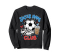 Soccer Moms Club Iced Coffee Sweatshirt - Casual Everyday Wear for Adults