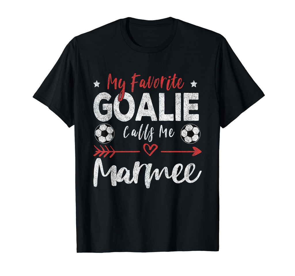 Funny Soccer Goalie Goalkeeper Mom T-Shirt - Novelty Apparel for Adults