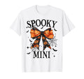 Spooky Mama Mini Coquette Halloween Spooky T-Shirt - Unique Graphic Unisex