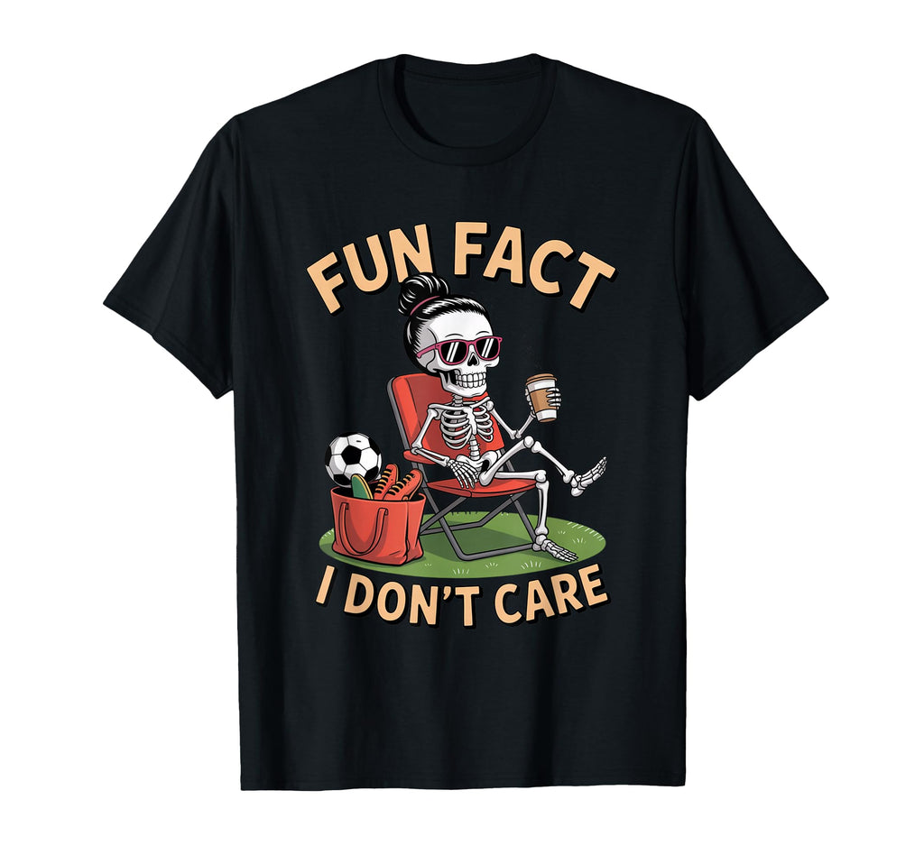 Funny Skeleton Soccer Mom Soccer Mom T-Shirt - Unique Graphic for Adults